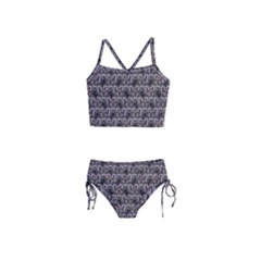 Gothic Church Pattern Girls  Tankini Swimsuit