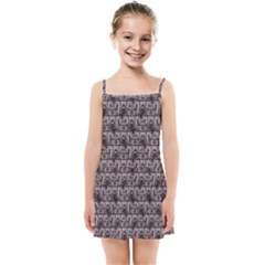 Gothic Church Pattern Kids  Summer Sun Dress