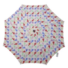 Colorful Cherubs White Hook Handle Umbrellas (small) by snowwhitegirl