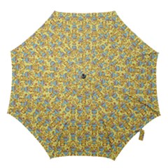 Paisley Yellow Sundaes Hook Handle Umbrellas (medium) by snowwhitegirl