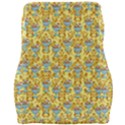 Paisley Yellow Sundaes Car Seat Velour Cushion  View2