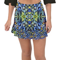 Ml 112 Fishtail Mini Chiffon Skirt by ArtworkByPatrick