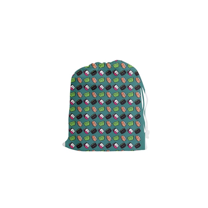 That Is How I Roll - Turquoise Drawstring Pouch (XS)