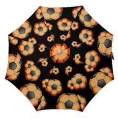 Wallpaper Ball Pattern Orange Straight Umbrellas