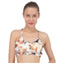 Multicolored Blur Abstract Texture Basic Training Sports Bra View1