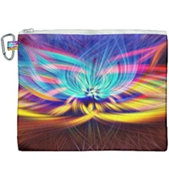 Colorful Chakra Lsd Spirituality Canvas Cosmetic Bag (xxxl) by Pakrebo