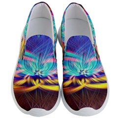 Colorful Chakra Lsd Spirituality Men s Lightweight Slip Ons by Pakrebo