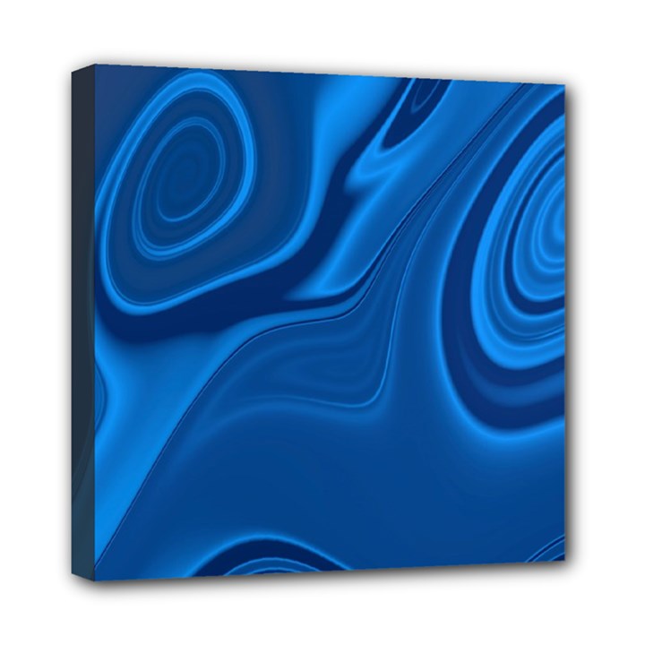 Rendering Streak Wave Background Mini Canvas 8  x 8  (Stretched)