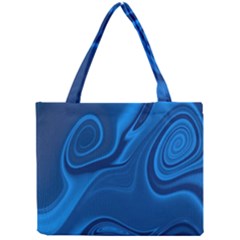 Rendering Streak Wave Background Mini Tote Bag by Pakrebo