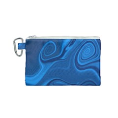 Rendering Streak Wave Background Canvas Cosmetic Bag (small) by Pakrebo