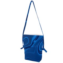 Rendering Streak Wave Background Folding Shoulder Bag by Pakrebo