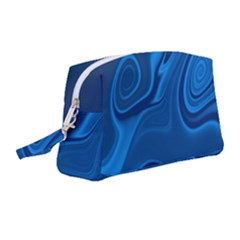 Rendering Streak Wave Background Wristlet Pouch Bag (medium) by Pakrebo