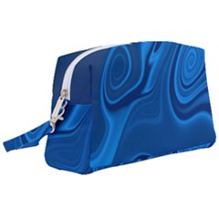 Rendering Streak Wave Background Wristlet Pouch Bag (large) by Pakrebo