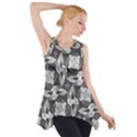 Ornament Pattern Background Side Drop Tank Tunic View1