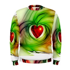 Heart Love Luck Abstract Men s Sweatshirt by Pakrebo