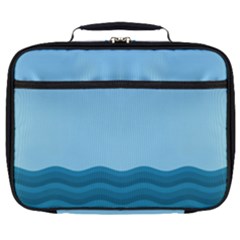 Making Waves Full Print Lunch Bag by WensdaiAmbrose