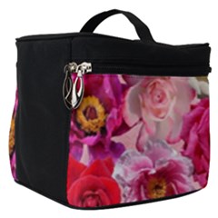 Bed Of Roses Make Up Travel Bag (small) by retrotoomoderndesigns