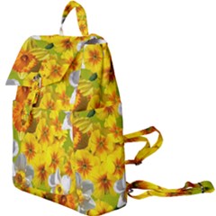 Daffodil Surprise Buckle Everyday Backpack by retrotoomoderndesigns