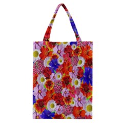 Multicolored Daisies Classic Tote Bag