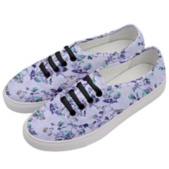 Vintage Roses Purple Women s Classic Low Top Sneakers