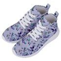 Vintage Roses Purple Women s Lightweight High Top Sneakers View2