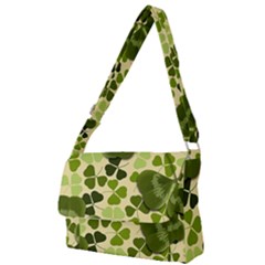 Drawn To Clovers Full Print Messenger Bag by WensdaiAmbrose