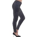 Gray Swirl Lightweight Velour Leggings View4