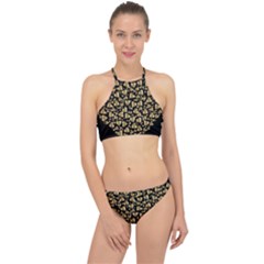 Colorful Prismatic Chromatic Heart Racer Front Bikini Set by Pakrebo