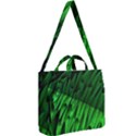 Fractal Rendering Background Green Square Shoulder Tote Bag View2