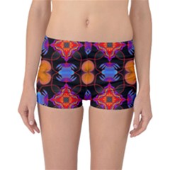 Ornament Colorful Color Background Reversible Boyleg Bikini Bottoms