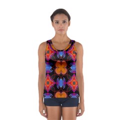 Ornament Colorful Color Background Sport Tank Top 