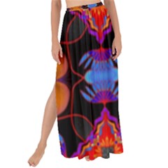 Ornament Colorful Color Background Maxi Chiffon Tie-Up Sarong