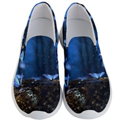 Butterflies Essence Men s Lightweight Slip Ons by WensdaiAmbrose