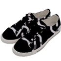 Giant Bold Dark Geometric Print Men s Low Top Canvas Sneakers View2