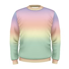 Balmy Pastel Seashore Men s Sweatshirt by retrotoomoderndesigns