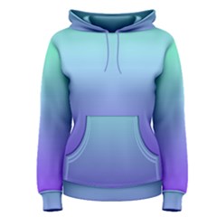Turquoise Purple Dream Women s Pullover Hoodie by retrotoomoderndesigns