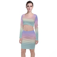 Balmy Pastel Seashore Top And Skirt Sets by retrotoomoderndesigns