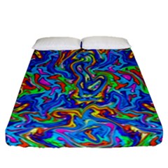 Ml 120 Fitted Sheet (queen Size) by ArtworkByPatrick