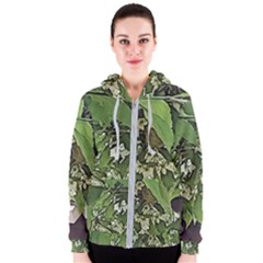 Garden Of The Phoenix  Women s Zipper Hoodie by Riverwoman