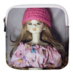 Cute In Pink Mini Square Pouch by snowwhitegirl