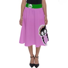Candy-dark-pink-swatch-01 Perfect Length Midi Skirt by TransfiguringAdoptionStore
