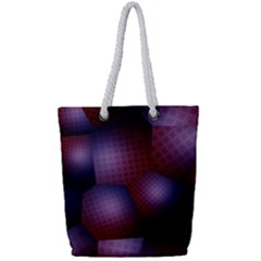 Fractal Rendering Background Full Print Rope Handle Tote (small) by Pakrebo