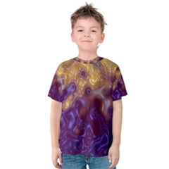 Fractal Rendering Background Kids  Cotton Tee