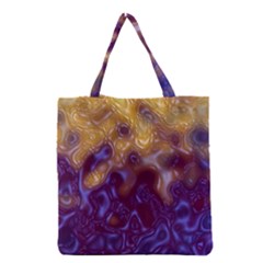 Fractal Rendering Background Grocery Tote Bag