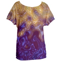 Fractal Rendering Background Women s Oversized Tee