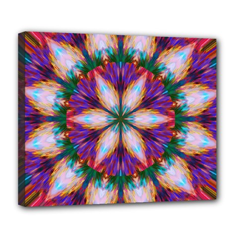 Seamless Abstract Colorful Tile Deluxe Canvas 24  X 20  (stretched)