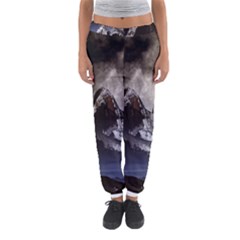 Mountains Moon Earth Space Women s Jogger Sweatpants