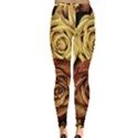 Roses Flowers Love Red Plant Inside Out Leggings View2