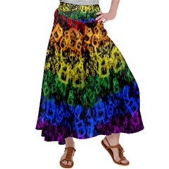 Lgbt Pride Rainbow Gay Lesbian Satin Palazzo Pants by Pakrebo