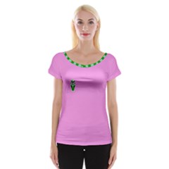 Candy-dark-pink-swatch-01 Cap Sleeve Top by TransfiguringAdoptionStore